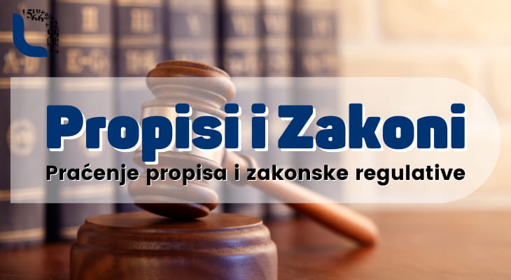 Praćenje propisa i zakonskih regulativa
